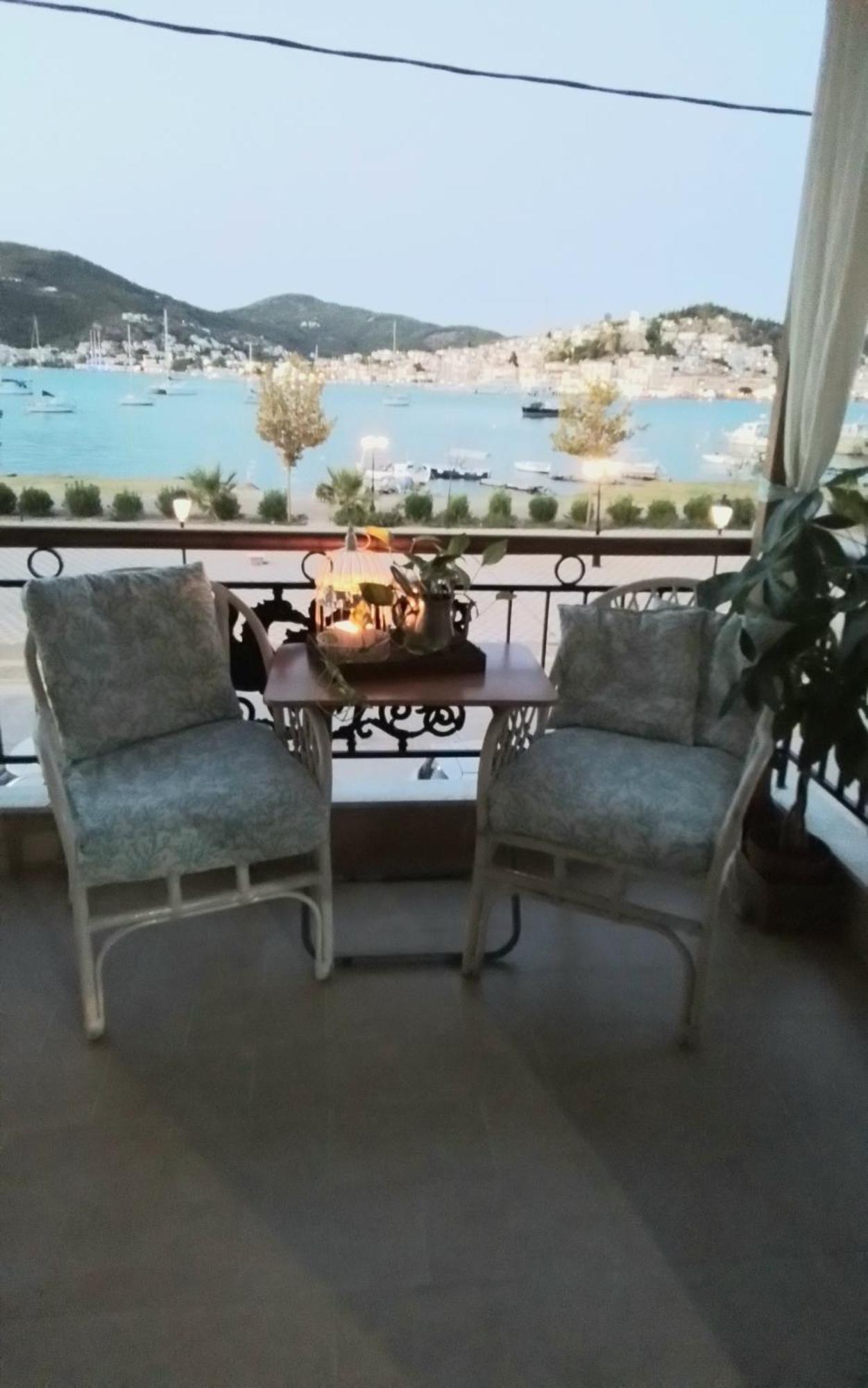 Liberty Porosview Apartement Galatás Eksteriør bilde